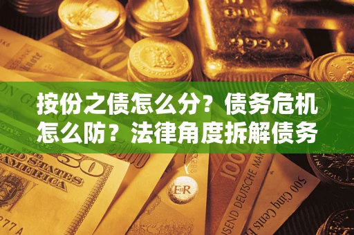 武汉按份之债怎么分？债务危机怎么防？法律角度拆解债务分配与风险自保指南