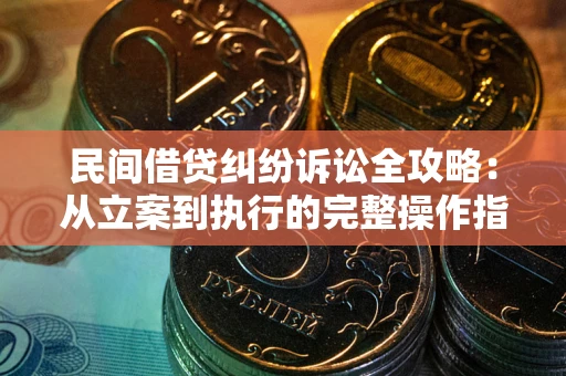 武汉民间借贷纠纷诉讼全攻略：从立案到执行的完整操作指南