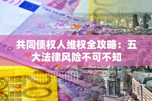 武汉共同债权人维权全攻略：五大法律风险不可不知