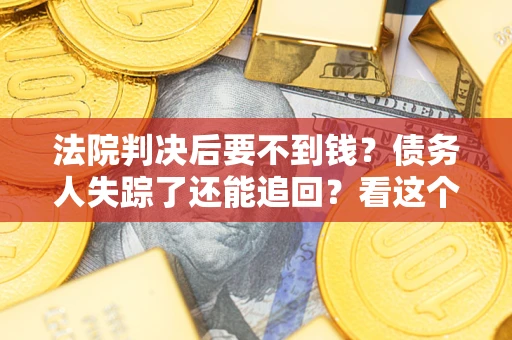 武汉法院判决后要不到钱？债务人失踪了还能追回？看这个方法！