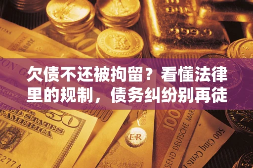 武汉欠债不还被拘留？看懂法律里的规制，债务纠纷别再徒劳奔波