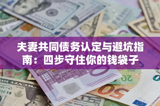 武汉夫妻共同债务认定与避坑指南：四步守住你的钱袋子
