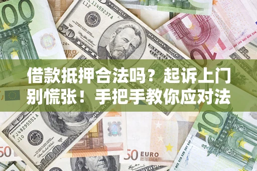 武汉借款抵押合法吗？起诉上门别慌张！手把手教你应对法律程序