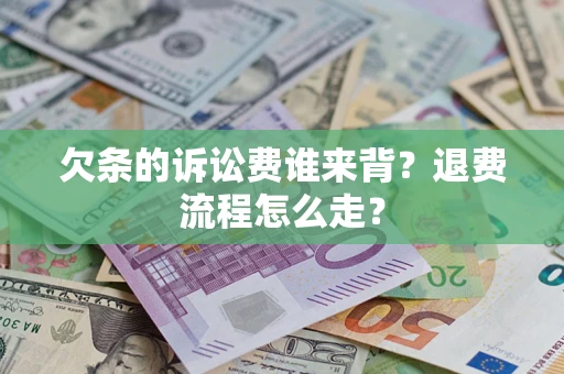 武汉欠条的诉讼费谁来背？退费流程怎么走？