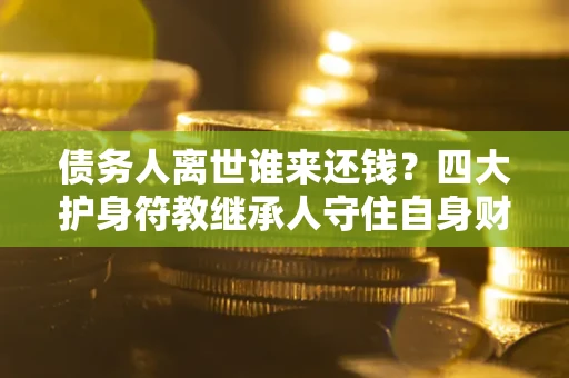 武汉债务人离世谁来还钱？四大护身符教继承人守住自身财产